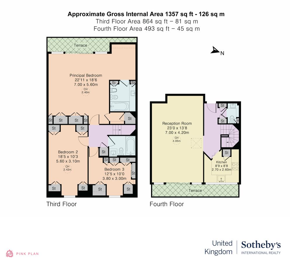 Квартира в Лондоне, Великобритания, 126 м² - фото 13