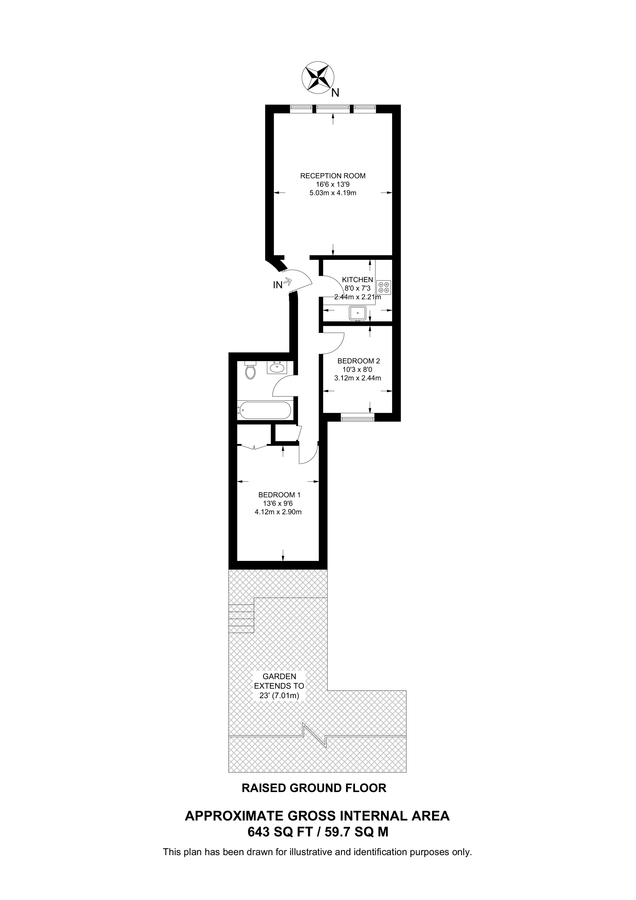 Квартира в Лондоне, Великобритания, 60 м² - фото 14