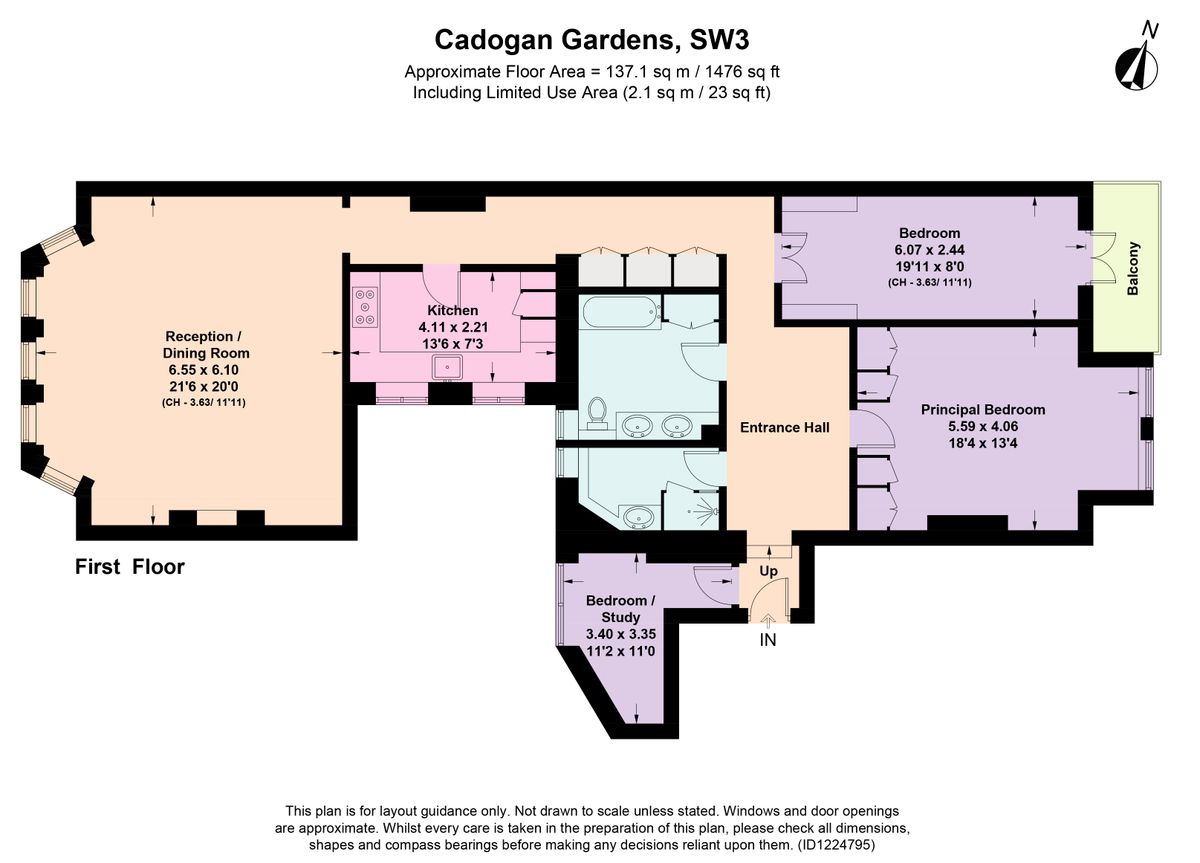 Квартира в Лондоне, Великобритания, 137 м² - фото 14