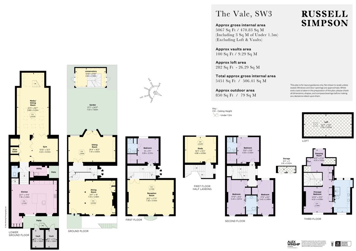 Квартира в Лондоне, Великобритания, 506 м² - фото 14