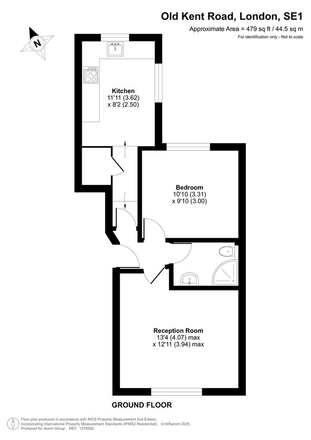 Квартира в Лондоне, Великобритания, 45 м² - фото 14