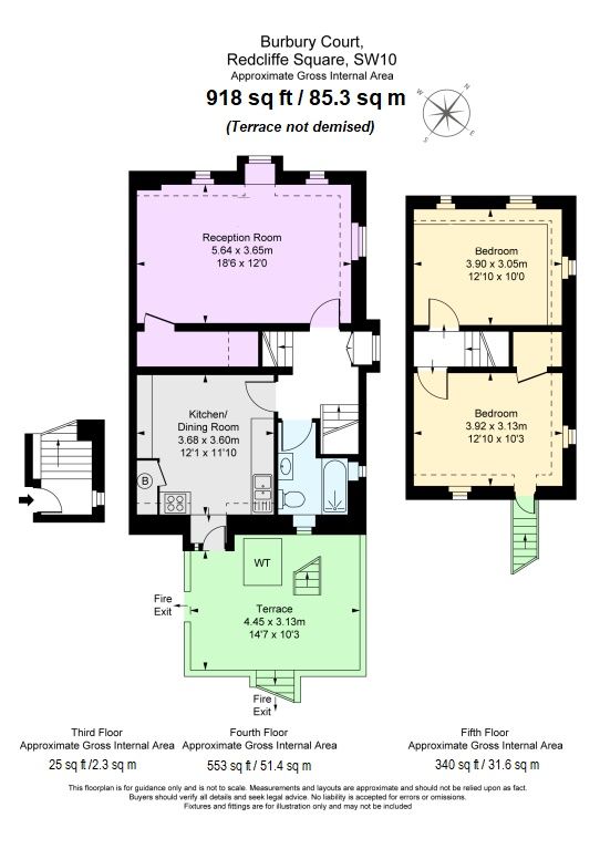 Квартира в Лондоне, Великобритания, 85 м² - фото 14