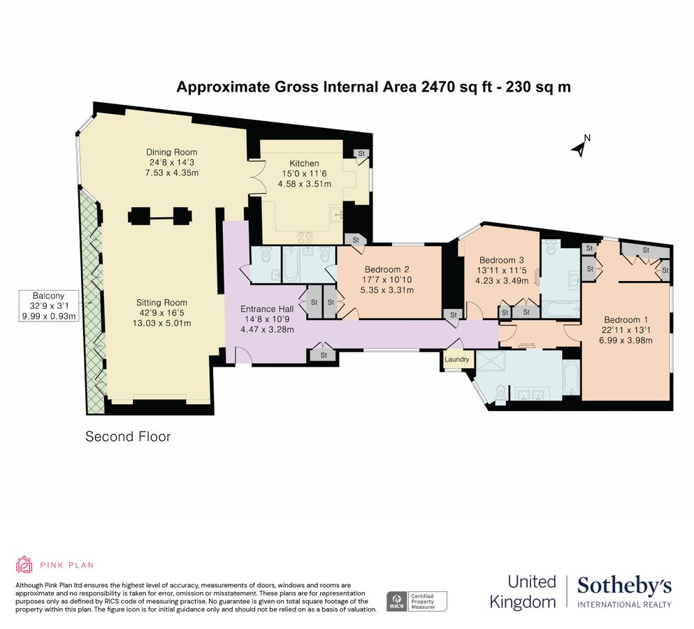 Квартира в Лондоне, Великобритания, 230 м² - фото 15