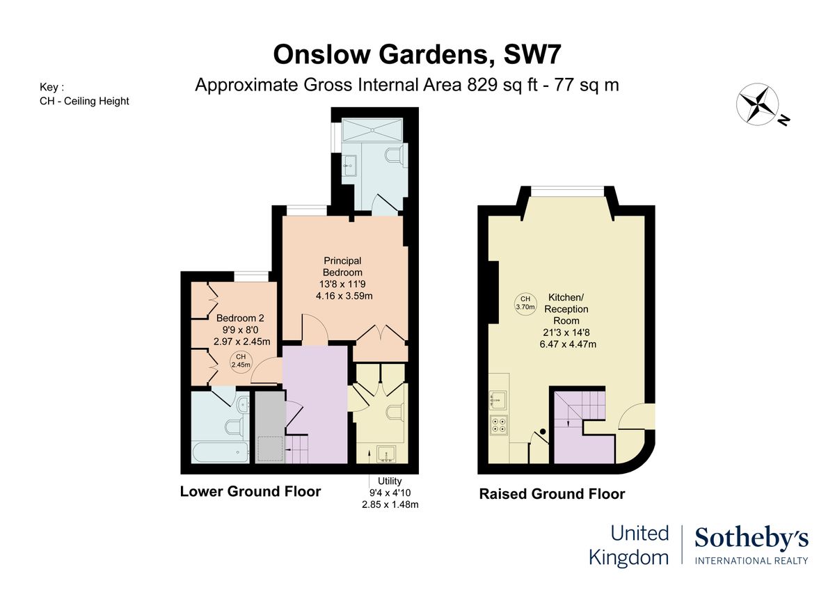 Квартира в Лондоне, Великобритания, 77 м² - фото 15