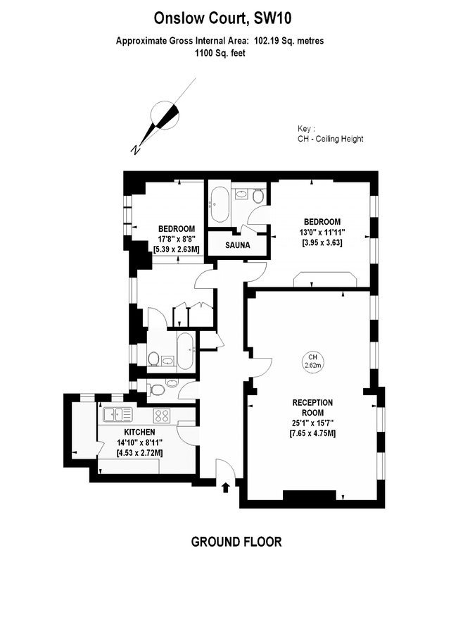 Квартира в Лондоне, Великобритания, 102 м² - фото 15
