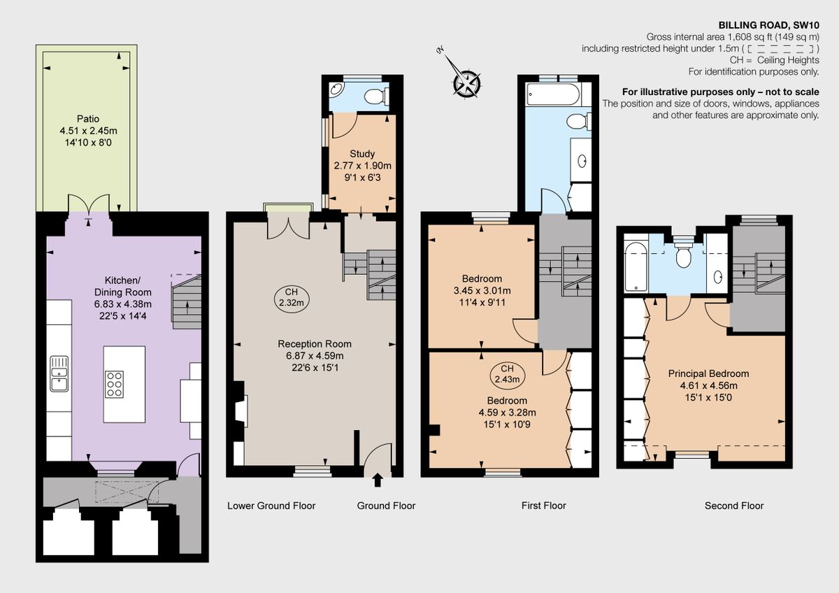 Квартира в Лондоне, Великобритания, 149 м² - фото 15