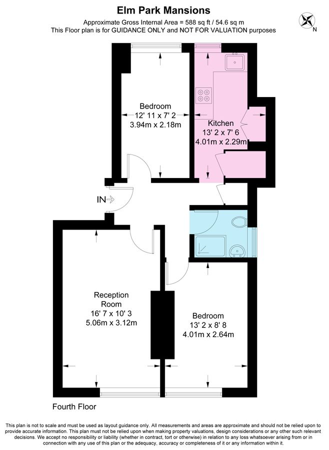 Квартира в Лондоне, Великобритания, 55 м² - фото 15