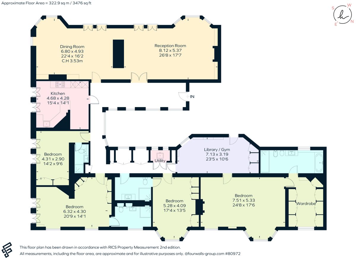 Квартира в Лондоне, Великобритания, 323 м² - фото 15