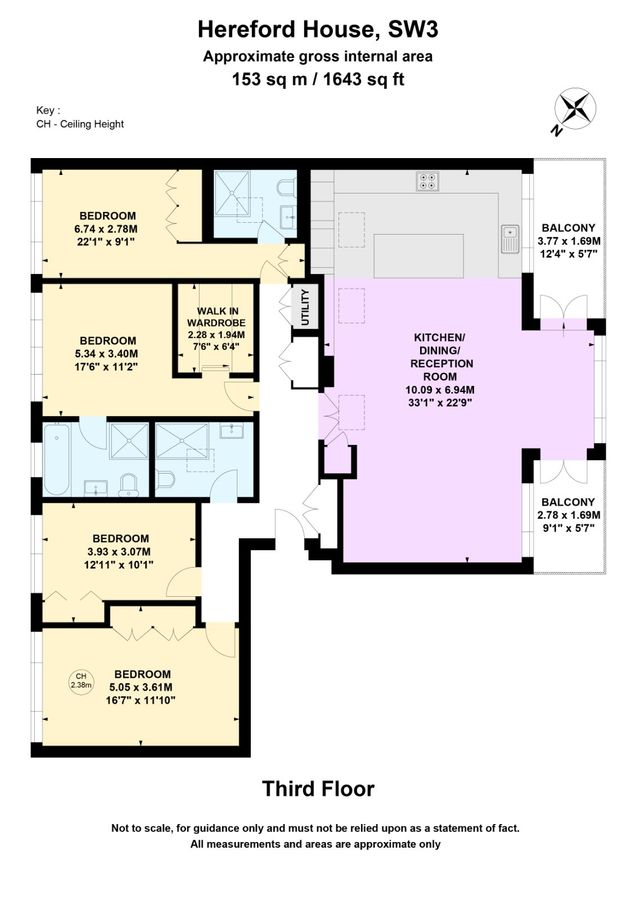 Квартира в Лондоне, Великобритания, 153 м² - фото 15