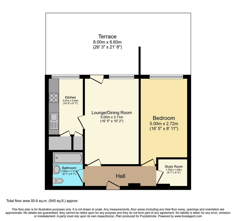 Квартира в Лондоне, Великобритания, 51 м² - фото 15