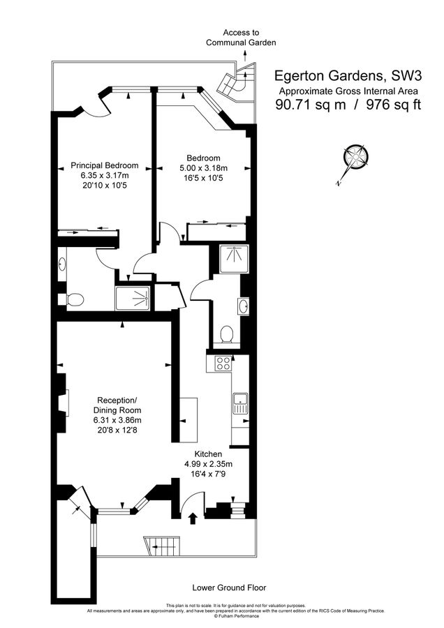 Квартира в Лондоне, Великобритания, 91 м² - фото 15
