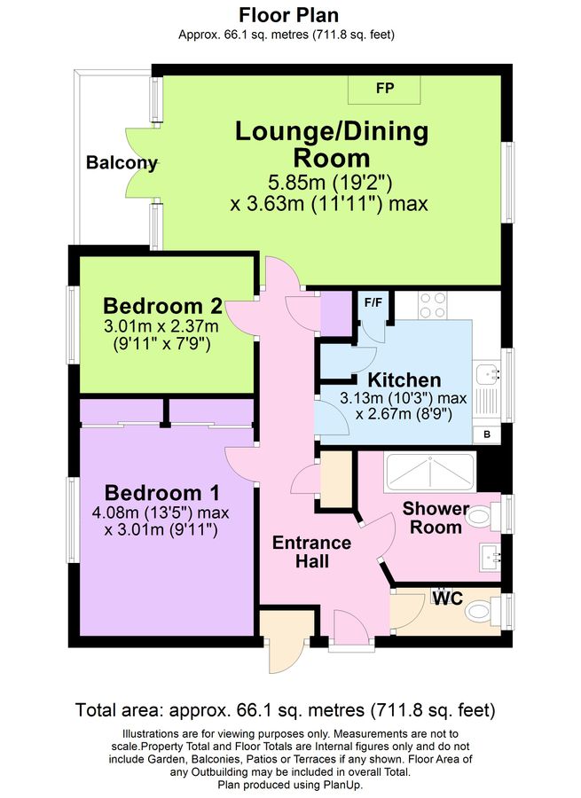 Квартира в Лондоне, Великобритания, 66 м² - фото 15