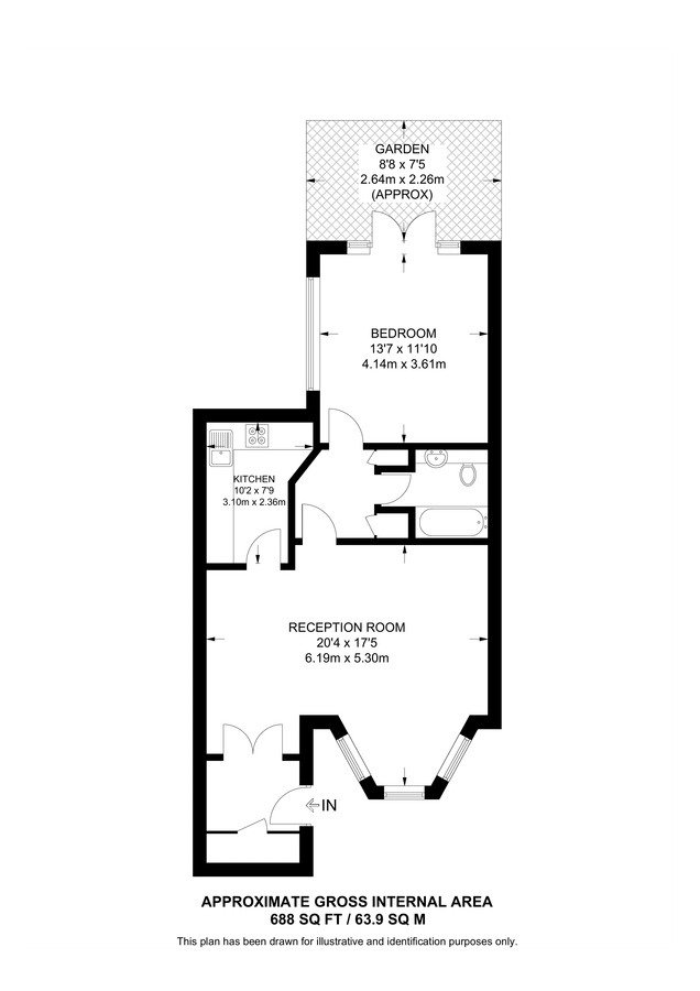 Квартира в Лондоне, Великобритания, 64 м² - фото 15