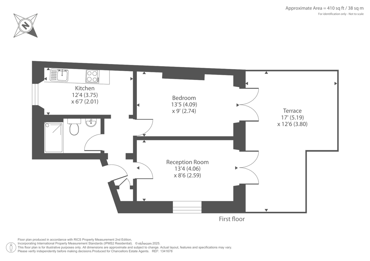 Квартира в Лондоне, Великобритания, 38 м² - фото 16