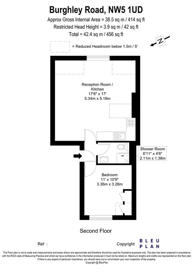 Квартира в Лондоне, Великобритания, 42 м² - фото 16