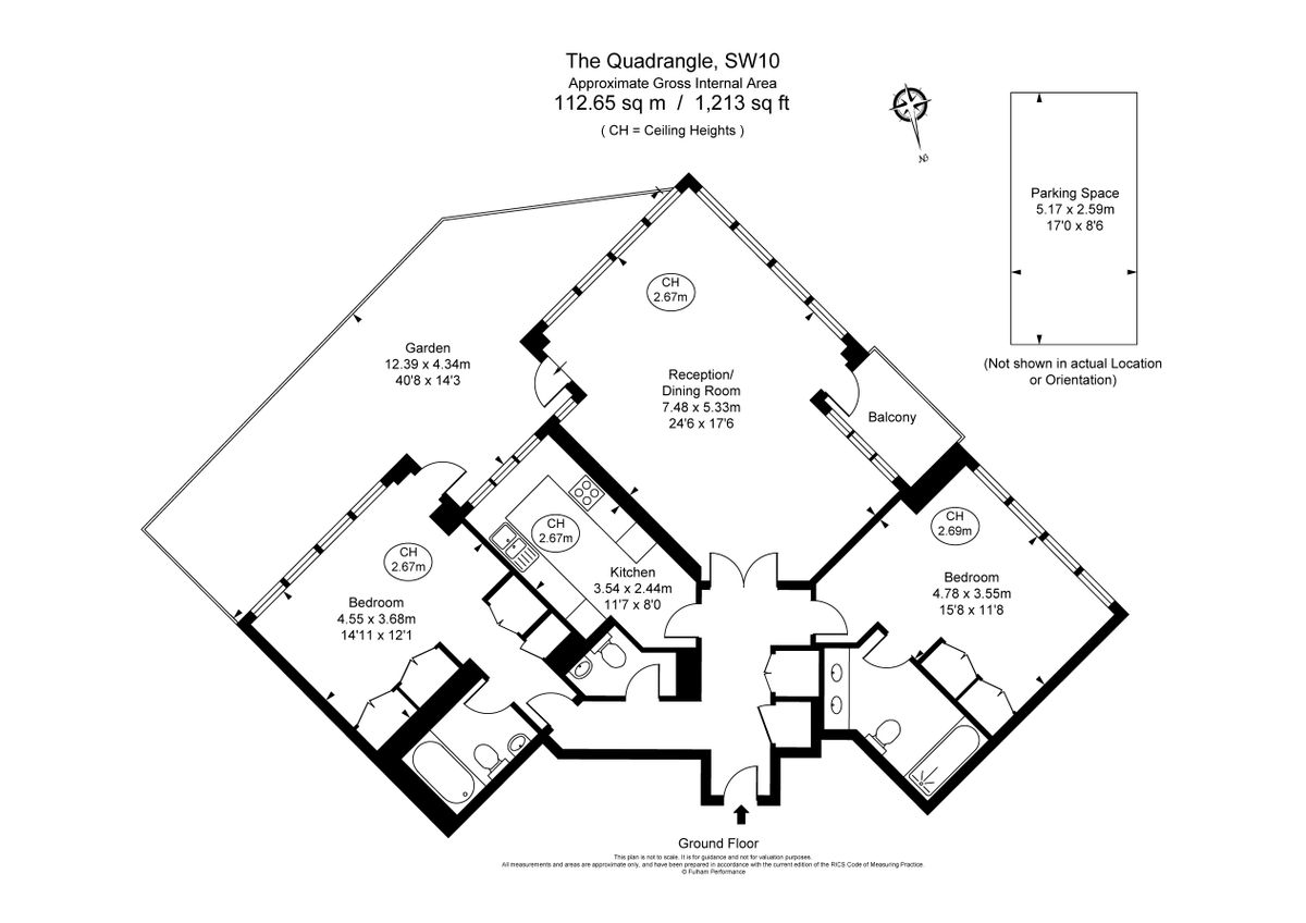 Квартира в Лондоне, Великобритания, 113 м² - фото 16