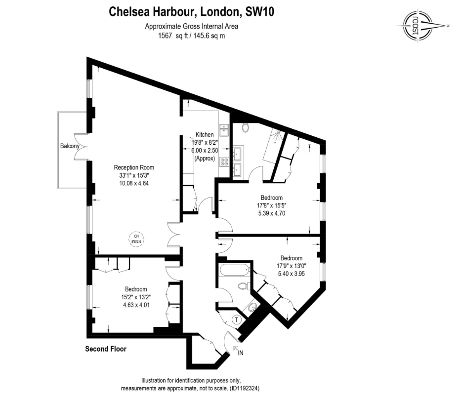 Квартира в Лондоне, Великобритания, 146 м² - фото 16