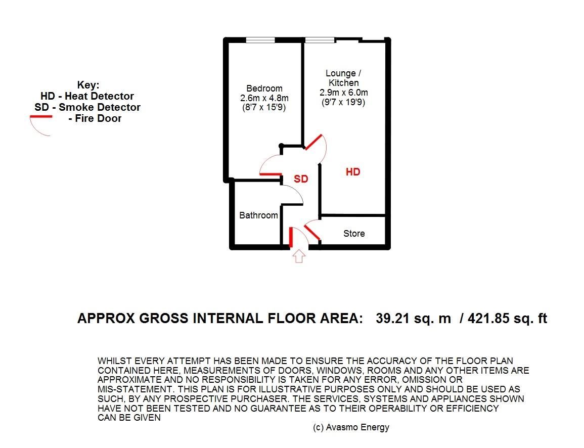 Квартира в Лондоне, Великобритания, 39 м² - фото 17