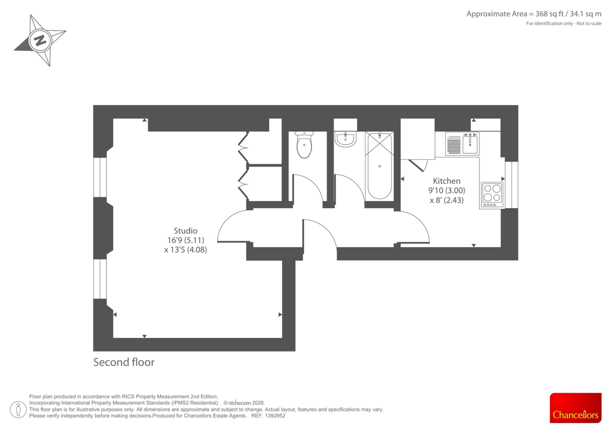 Квартира в Лондоне, Великобритания, 34 м² - фото 17
