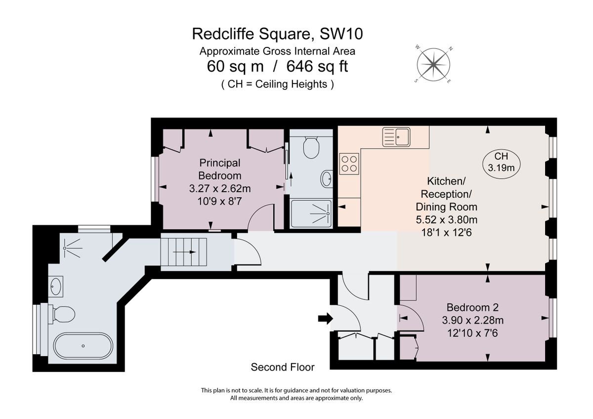 Квартира в Лондоне, Великобритания, 60 м² - фото 17