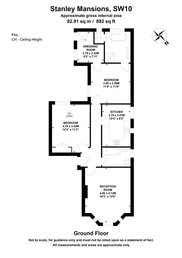 Квартира в Лондоне, Великобритания, 83 м² - фото 17