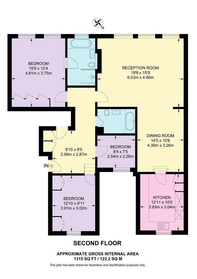 Квартира в Лондоне, Великобритания, 122 м² - фото 17