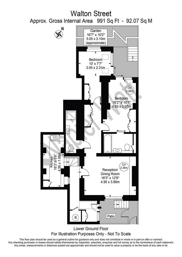 Квартира в Лондоне, Великобритания, 92 м² - фото 18