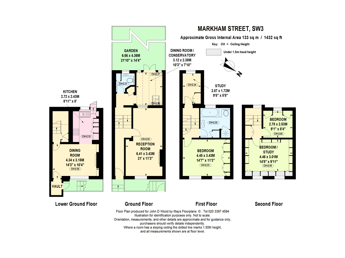 Квартира в Лондоне, Великобритания, 133 м² - фото 18
