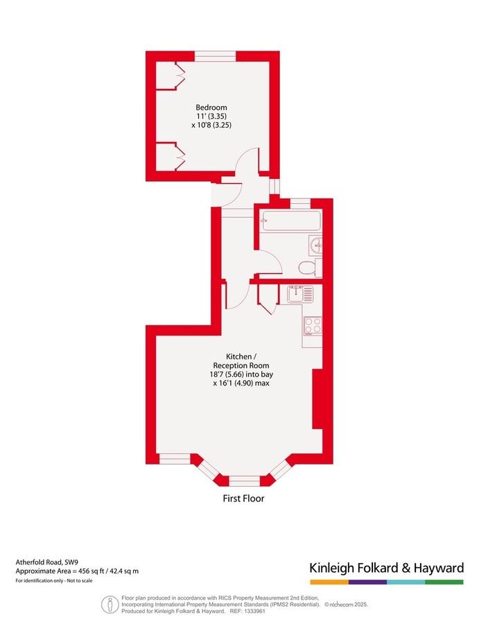 Квартира в Лондоне, Великобритания, 42 м² - фото 18