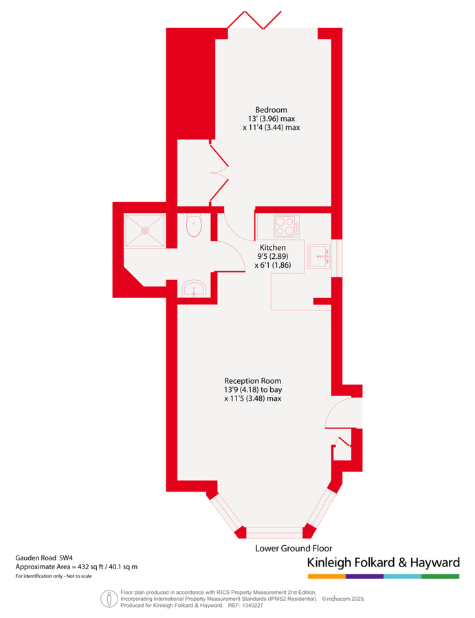Квартира в Лондоне, Великобритания, 40 м² - фото 18