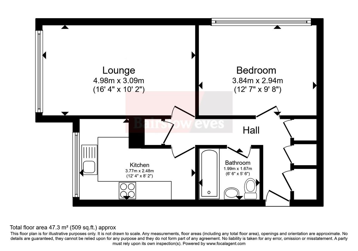 Квартира в Лондоне, Великобритания, 47 м² - фото 18