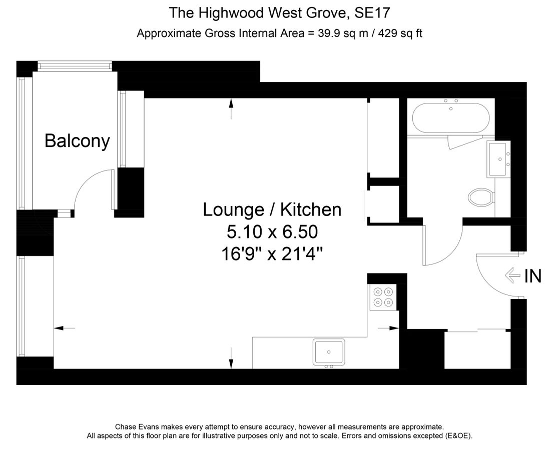 Квартира в Лондоне, Великобритания, 40 м² - фото 19