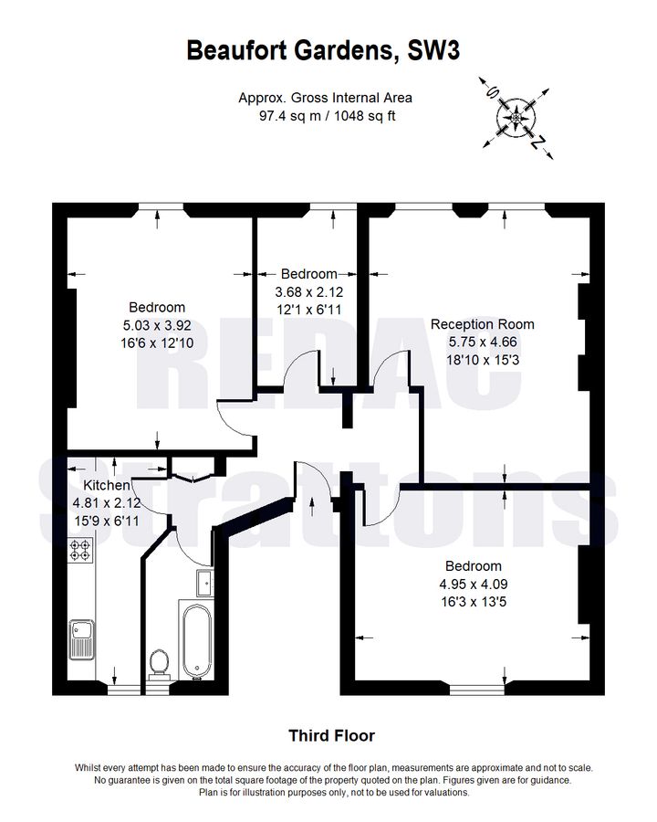 Квартира в Лондоне, Великобритания, 97 м² - фото 19