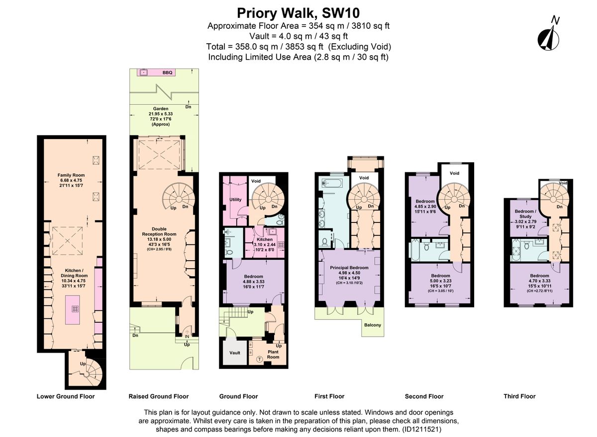 Квартира в Лондоне, Великобритания, 358 м² - фото 19