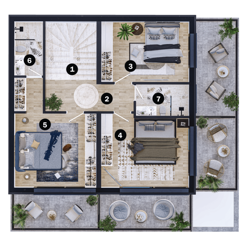 Вилла в Умаге, Хорватия, 250 м² - фото 5