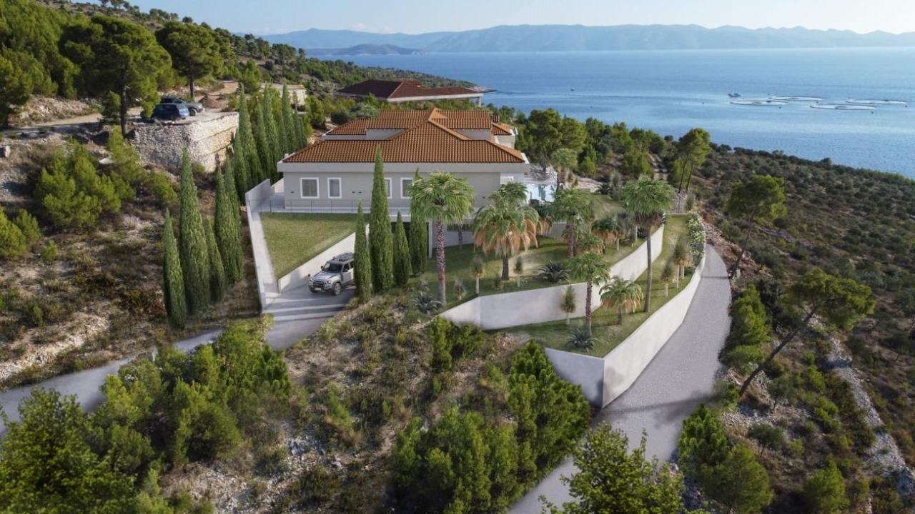 Вилла на острове Брач, Хорватия, 1 000 м² - фото 19