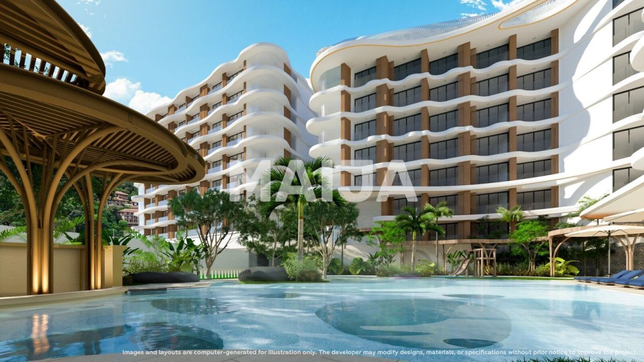 Апартаменты на острове Пхукет, Таиланд, 34 м² - фото 9