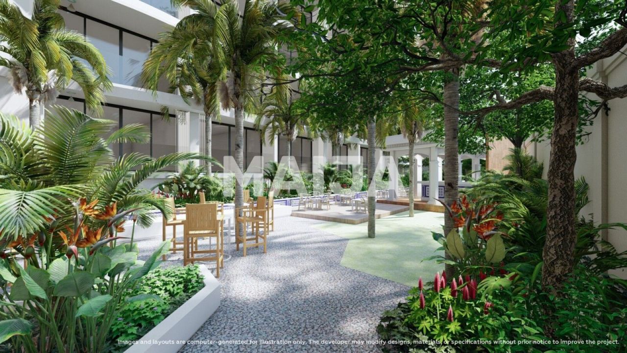 Апартаменты на острове Пхукет, Таиланд, 34 м² - фото 12