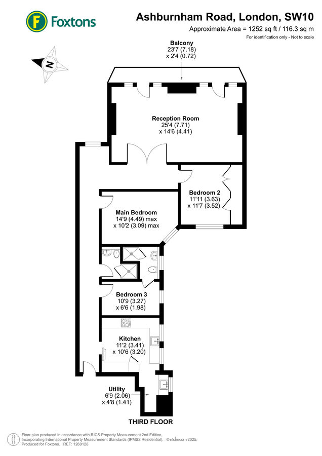 Квартира в Лондоне, Великобритания, 116 м² - фото 14