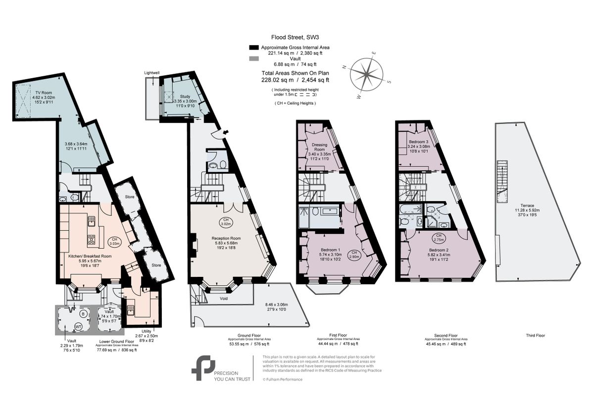 Квартира в Лондоне, Великобритания, 228 м² - фото 15