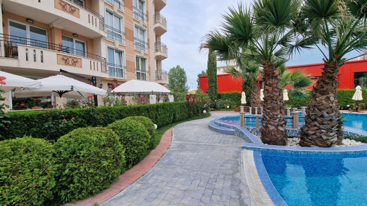 Студия на Солнечном берегу, Болгария, 41 м² - фото 16