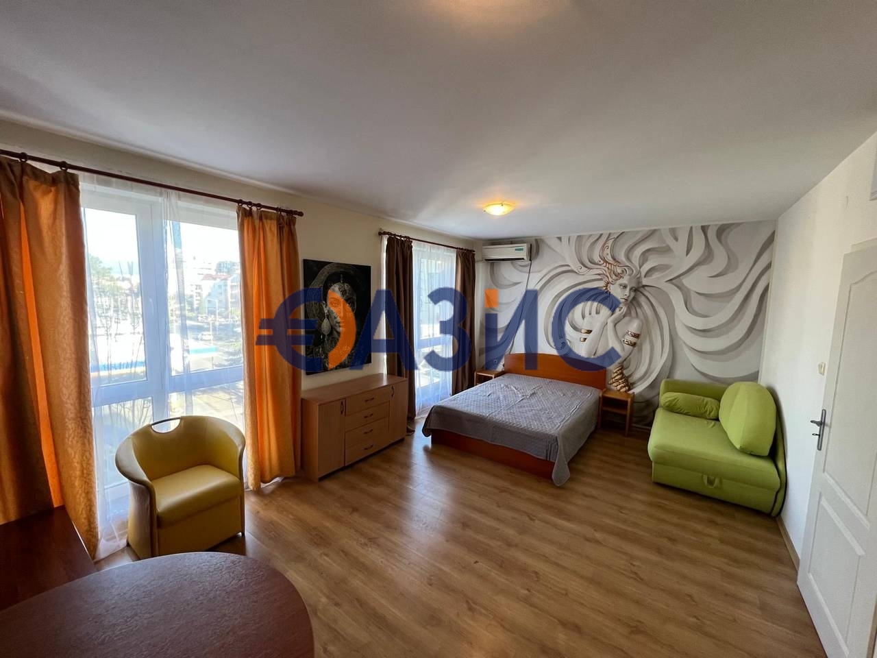Апартаменты на Солнечном берегу, Болгария, 49.9 м² - фото 3