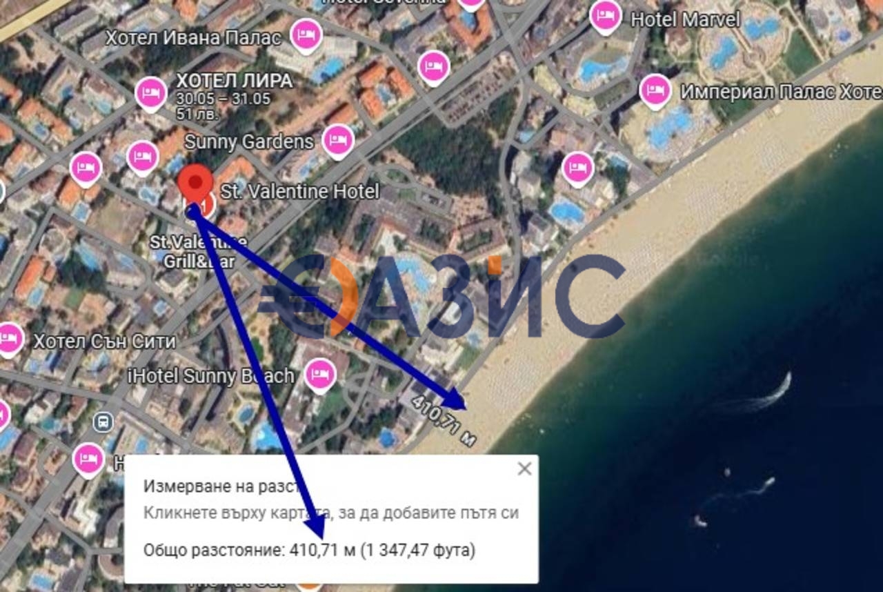 Апартаменты на Солнечном берегу, Болгария, 105 м² - фото 18