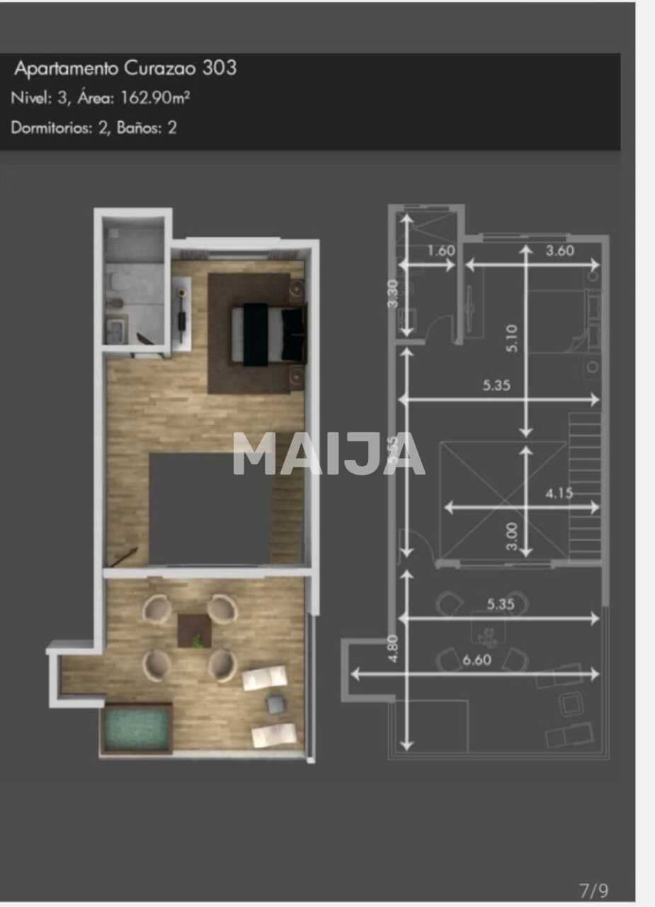 Апартаменты в Байяибе, Доминиканская Республика, 160 м² - фото 2