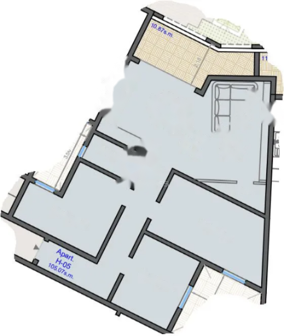 Квартира на Гозо, Мальта, 115 м² - фото 2