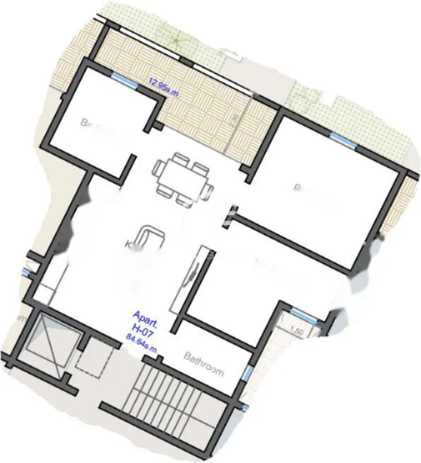 Квартира на Гозо, Мальта, 96 м² - фото 2