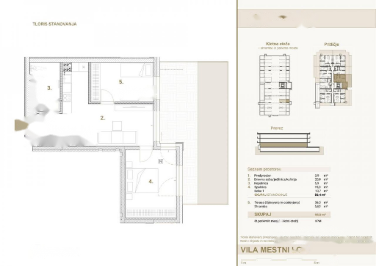 Квартира в Любляне, Словения, 98 м² - фото 2