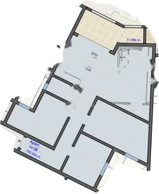 Квартира на Гозо, Мальта, 116 м² - фото 3