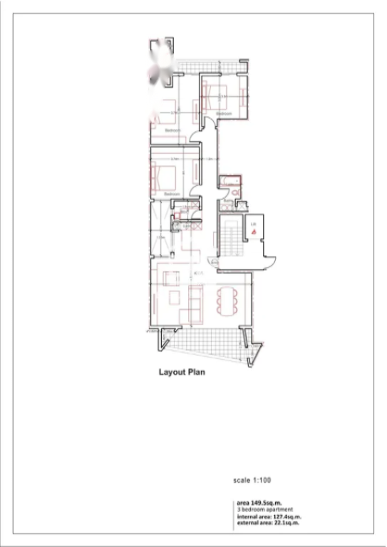 Квартира в Мосте, Мальта, 155 м² - фото 4