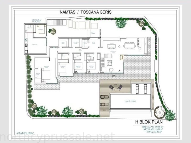 Вилла в Яликаваке, Турция, 396 м² - фото 2